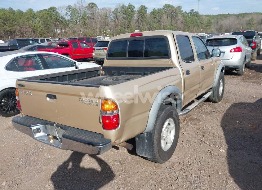 Photo 4 of 2002 Toyota Tacoma PRERUNNER V6 (VIN 5TEGN92NX2Z891186)