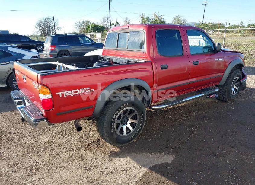 Photo 4 of 2001 Toyota Tacoma BASE V6 (VIN 5TEHN72N01Z835197)