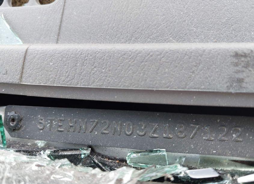 Photo 9 of 2003 Toyota Tacoma BASE V6 (VIN 5TEHN72N03Z187122)