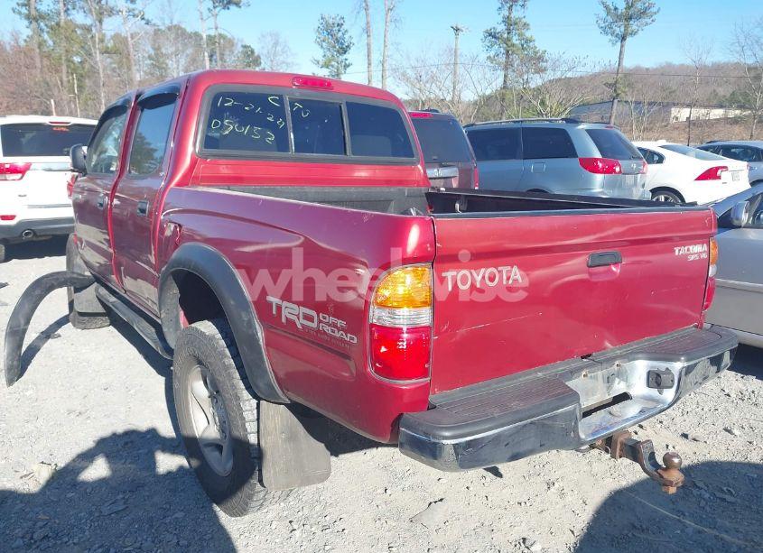 Photo 3 of 2002 Toyota Tacoma BASE V6 (VIN 5TEHN72N62Z050152)