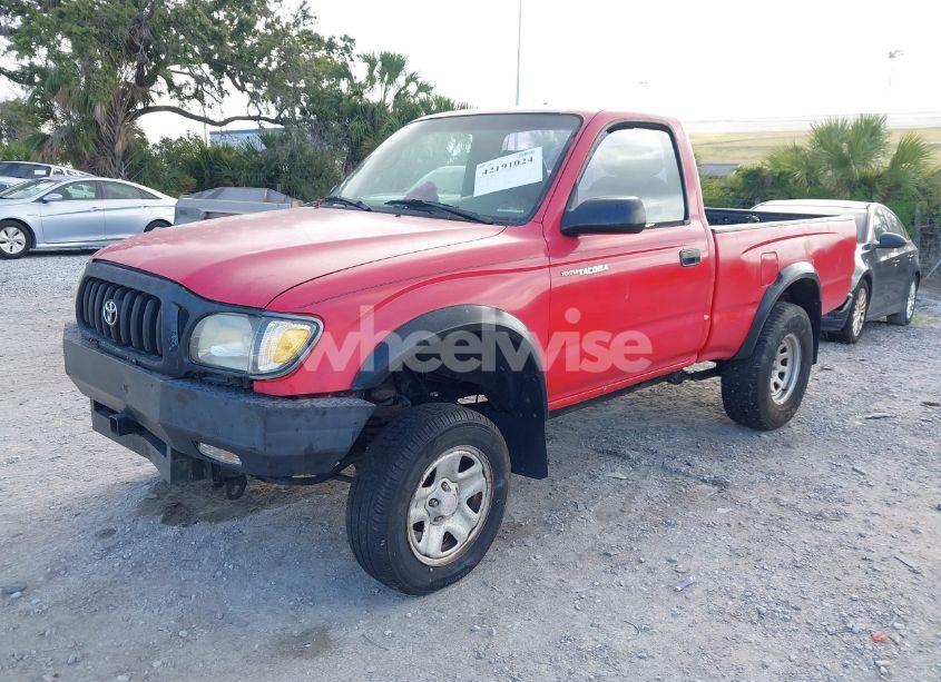 Photo 2 of 2001 Toyota Tacoma (VIN 5TENL42N31Z842572)