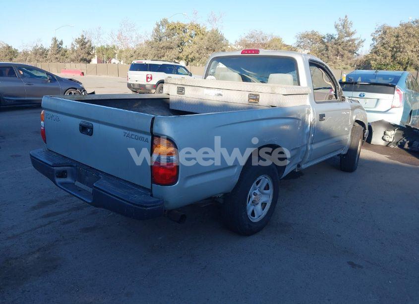 Photo 4 of 2001 Toyota Tacoma (VIN 5TENL42N51Z733918)