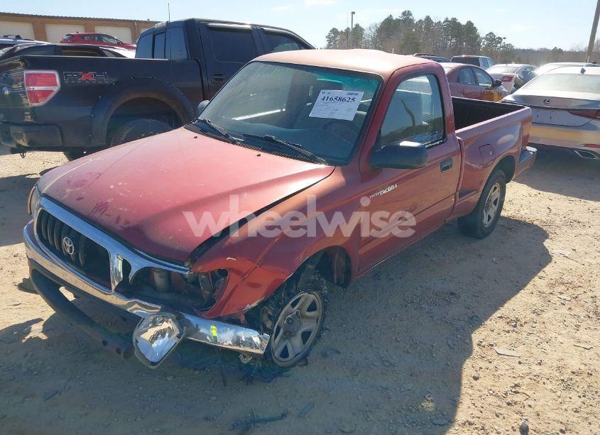 Photo 2 of 2001 Toyota Tacoma (VIN 5TENL42NX1Z834906)