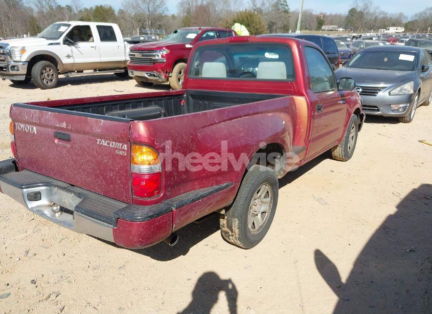 Photo 4 of 2001 Toyota Tacoma (VIN 5TENL42NX1Z834906)