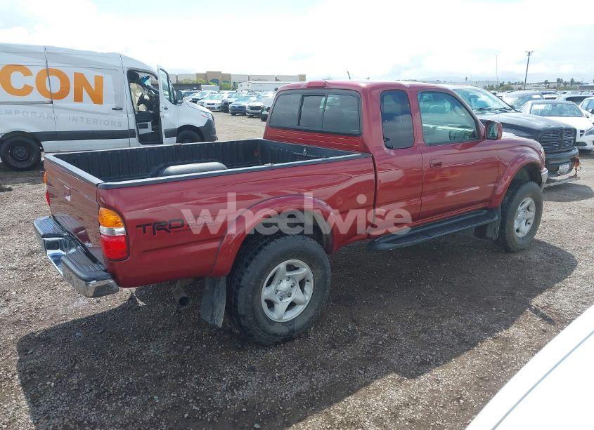 Photo 4 of 2004 Toyota Tacoma PRERUNNER (VIN 5TESM92N04Z402813)