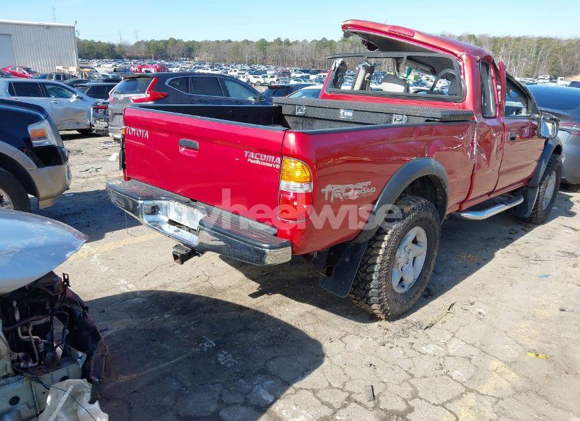 Photo 4 of 2003 Toyota Tacoma PRERUNNER V6 (VIN 5TESN92N73Z283248)