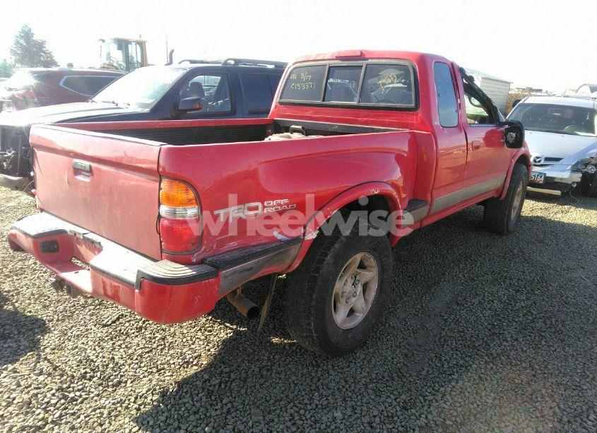 Photo 4 of 2001 Toyota Tacoma BASE (M5) (VIN 5TEWM72N91Z799245)