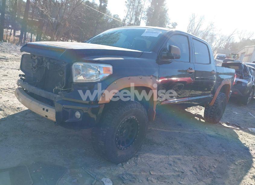 Photo 2 of 2014 Toyota Tundra PLATINUM 5.7L V8 (VIN 5TFAW5F10EX400395)