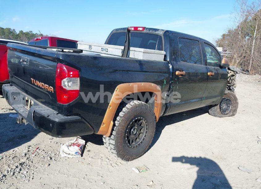 Photo 4 of 2014 Toyota Tundra PLATINUM 5.7L V8 (VIN 5TFAW5F10EX400395)