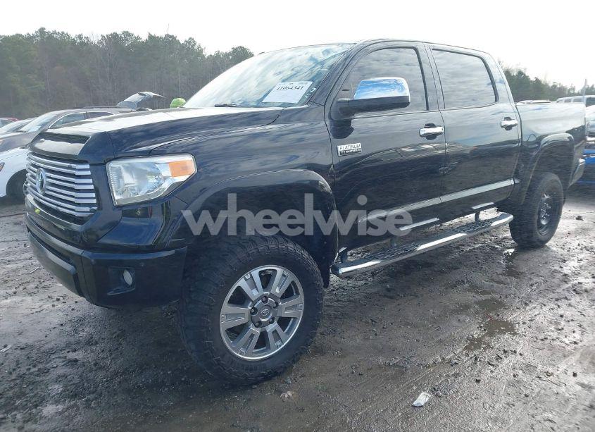 Photo 2 of 2016 Toyota Tundra PLATINUM 5.7L V8 (VIN 5TFAW5F14GX490394)