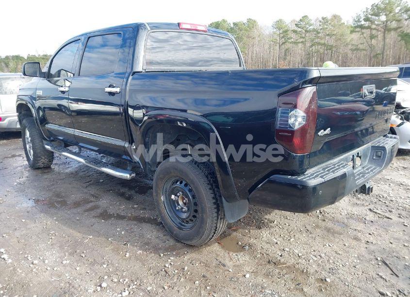 Photo 3 of 2016 Toyota Tundra PLATINUM 5.7L V8 (VIN 5TFAW5F14GX490394)