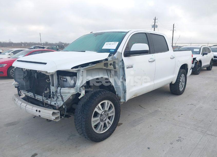 Photo 2 of 2014 Toyota Tundra PLATINUM 5.7L V8 (VIN 5TFAW5F18EX388125)