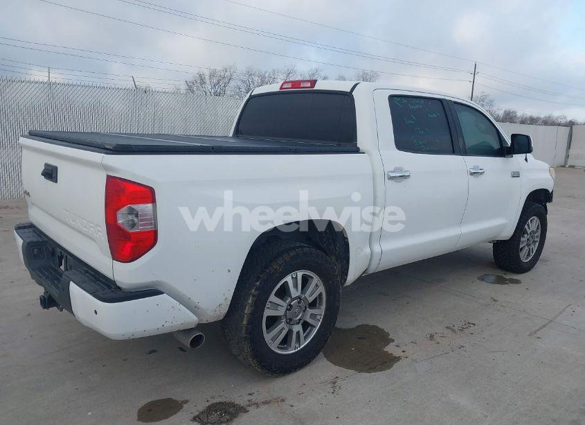 Photo 4 of 2014 Toyota Tundra PLATINUM 5.7L V8 (VIN 5TFAW5F18EX388125)