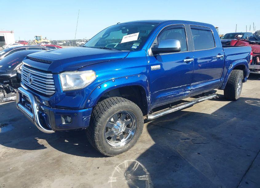 Photo 2 of 2015 Toyota Tundra PLATINUM 5.7L V8 (VIN 5TFAW5F19FX448124)