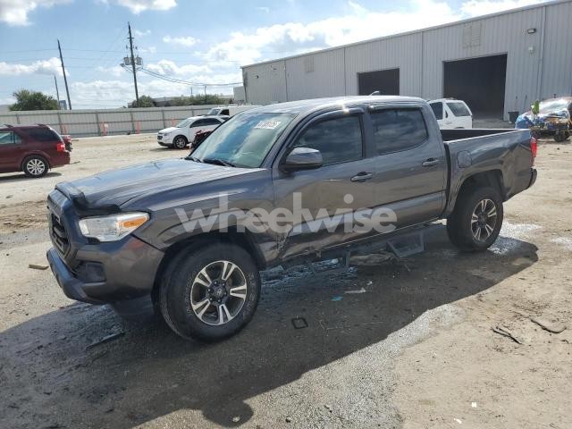 Photo 2 of 2019 TOYOTA TACOMA DOUBLE CAB (VIN 5TFAX5GN4KX152999)