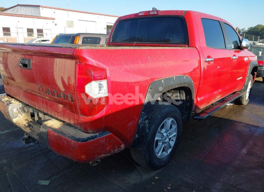 Photo 4 of 2021 Toyota Tundra PLATINUM (VIN 5TFAY5F10MX989943)