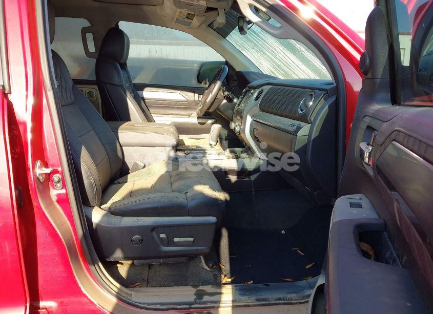 Photo 5 of 2021 Toyota Tundra PLATINUM (VIN 5TFAY5F10MX989943)