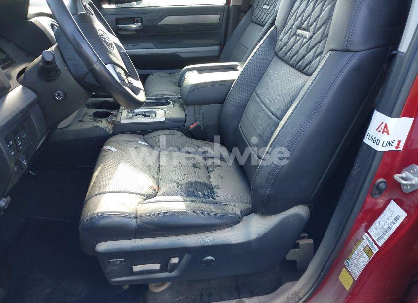 Photo 6 of 2021 Toyota Tundra PLATINUM (VIN 5TFAY5F10MX989943)