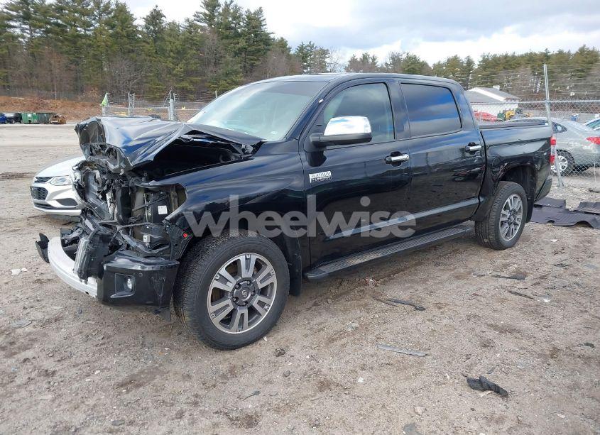 Photo 2 of 2021 Toyota Tundra PLATINUM (VIN 5TFAY5F12MX046548)