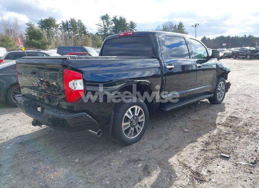 Photo 4 of 2021 Toyota Tundra PLATINUM (VIN 5TFAY5F12MX046548)