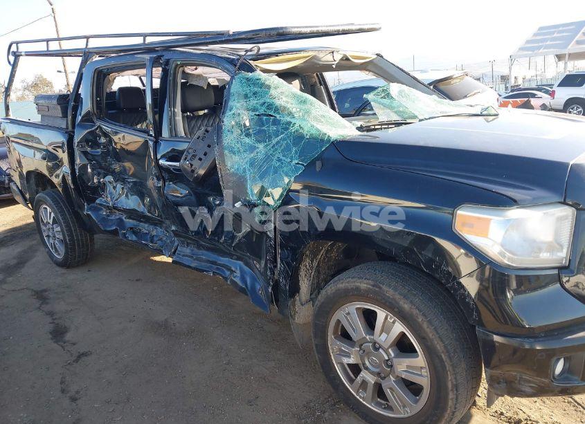 Photo 15 of 2014 Toyota Tundra PLATINUM 5.7L V8 (VIN 5TFAY5F13EX411952)