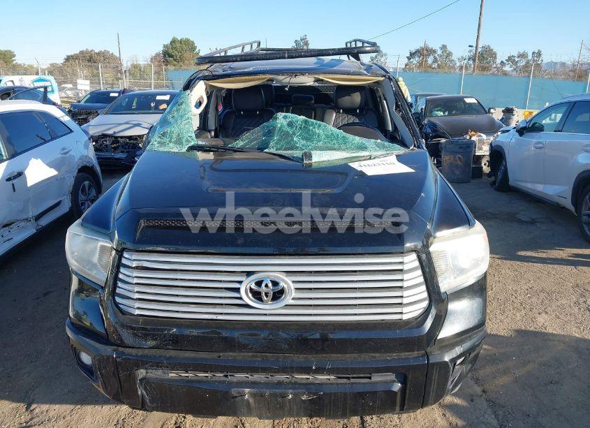 Photo 16 of 2014 Toyota Tundra PLATINUM 5.7L V8 (VIN 5TFAY5F13EX411952)