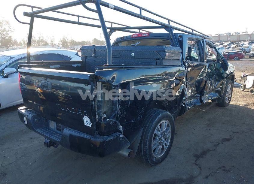 Photo 4 of 2014 Toyota Tundra PLATINUM 5.7L V8 (VIN 5TFAY5F13EX411952)