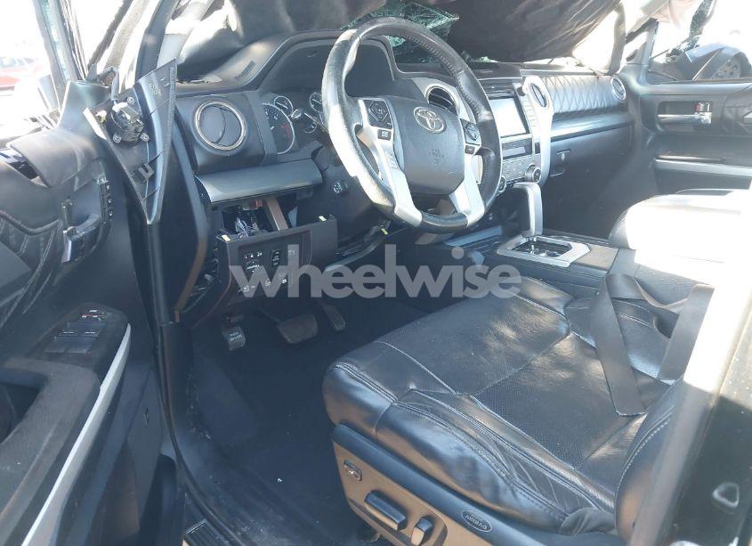 Photo 5 of 2014 Toyota Tundra PLATINUM 5.7L V8 (VIN 5TFAY5F13EX411952)