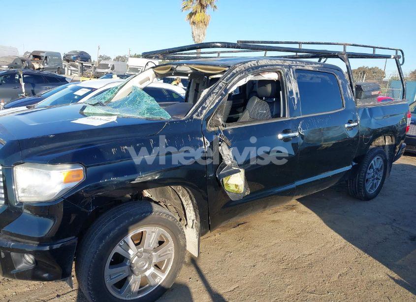 Photo 6 of 2014 Toyota Tundra PLATINUM 5.7L V8 (VIN 5TFAY5F13EX411952)