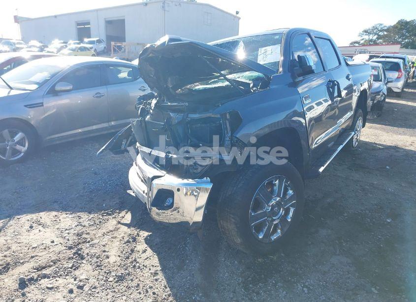 Photo 2 of 2021 Toyota Tundra 1794 EDITION (VIN 5TFAY5F13MX003997)