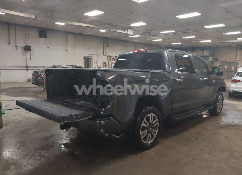 Photo 4 of 2021 Toyota Tundra PLATINUM (VIN 5TFAY5F14MX959487)