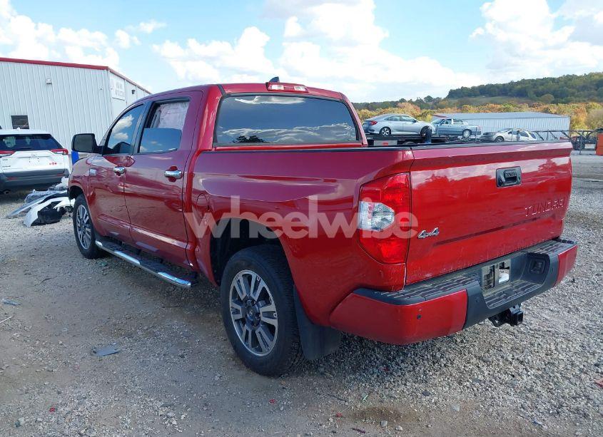 Photo 3 of 2021 Toyota Tundra PLATINUM (VIN 5TFAY5F15MX973530)