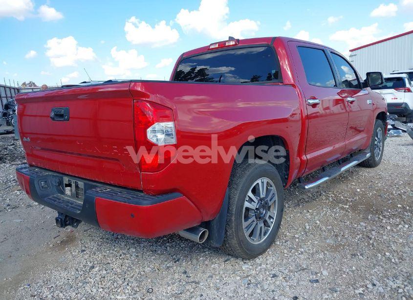 Photo 4 of 2021 Toyota Tundra PLATINUM (VIN 5TFAY5F15MX973530)