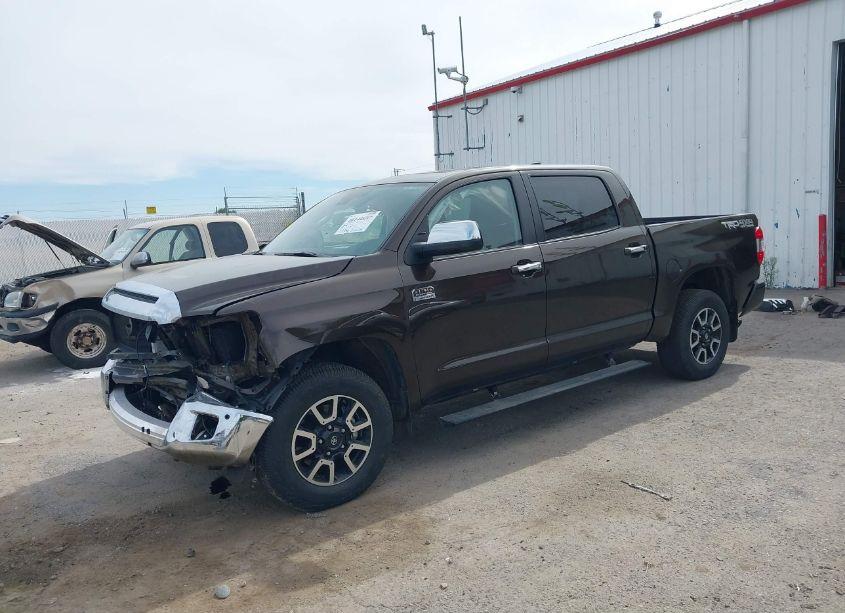 Photo 2 of 2021 Toyota Tundra 1794 EDITION (VIN 5TFAY5F15MX996175)