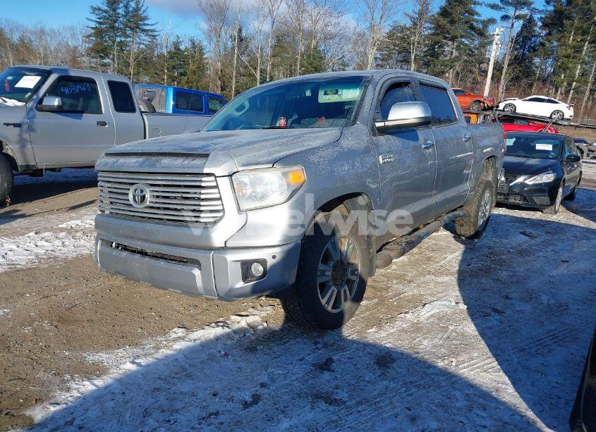 Photo 2 of 2016 Toyota Tundra PLATINUM 5.7L V8 (VIN 5TFAY5F17GX549223)
