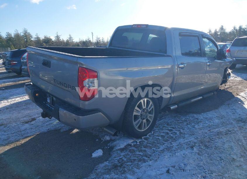 Photo 4 of 2016 Toyota Tundra PLATINUM 5.7L V8 (VIN 5TFAY5F17GX549223)