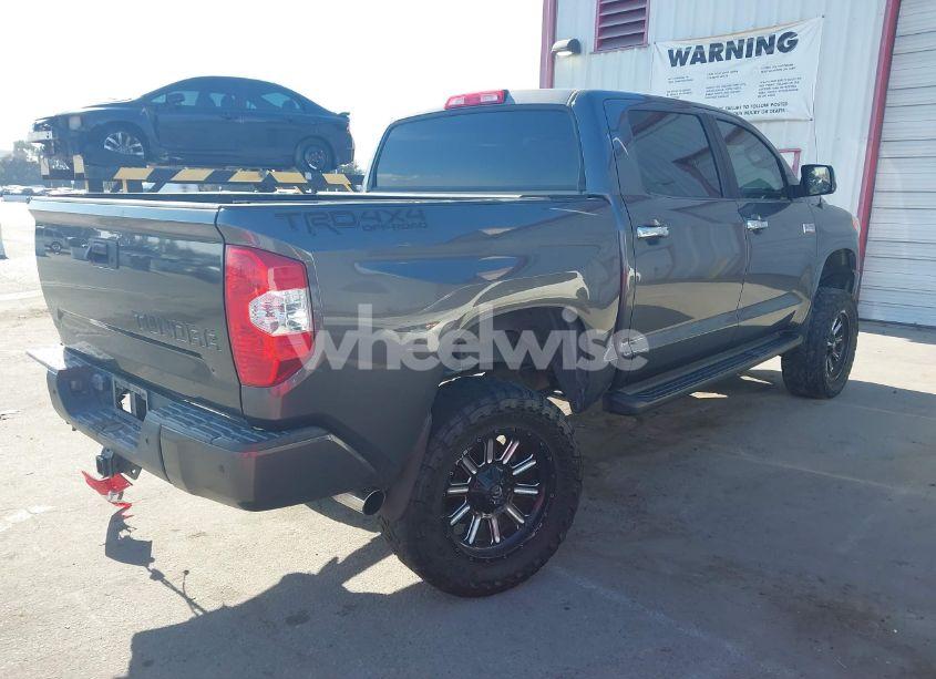 Photo 4 of 2019 Toyota Tundra PLATINUM 5.7L V8 (VIN 5TFAY5F18KX791740)