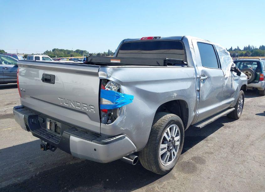 Photo 4 of 2020 Toyota Tundra PLATINUM (VIN 5TFAY5F18LX919055)
