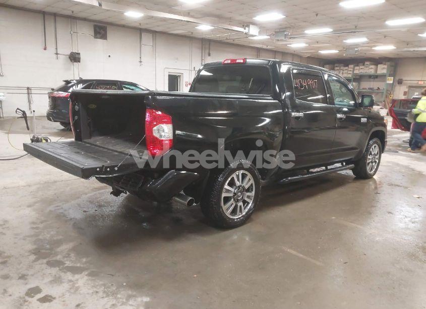Photo 4 of 2019 Toyota Tundra PLATINUM 5.7L V8 (VIN 5TFAY5F19KX836961)