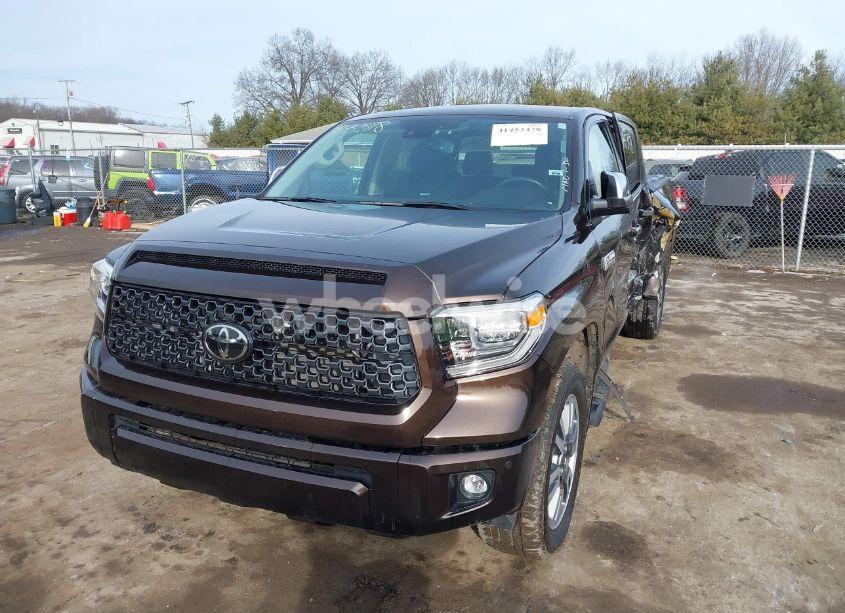 Photo 2 of 2020 Toyota Tundra PLATINUM (VIN 5TFAY5F19LX883294)