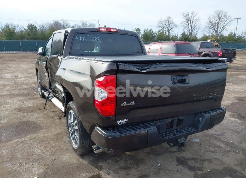 Photo 3 of 2020 Toyota Tundra PLATINUM (VIN 5TFAY5F19LX883294)