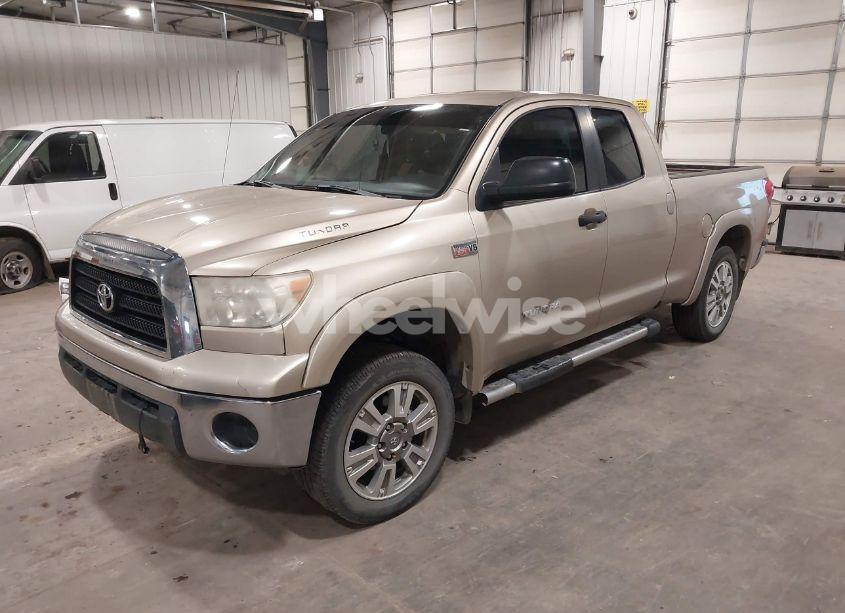 Photo 2 of 2008 Toyota Tundra BASE 5.7L V8 (VIN 5TFBV54118X075089)