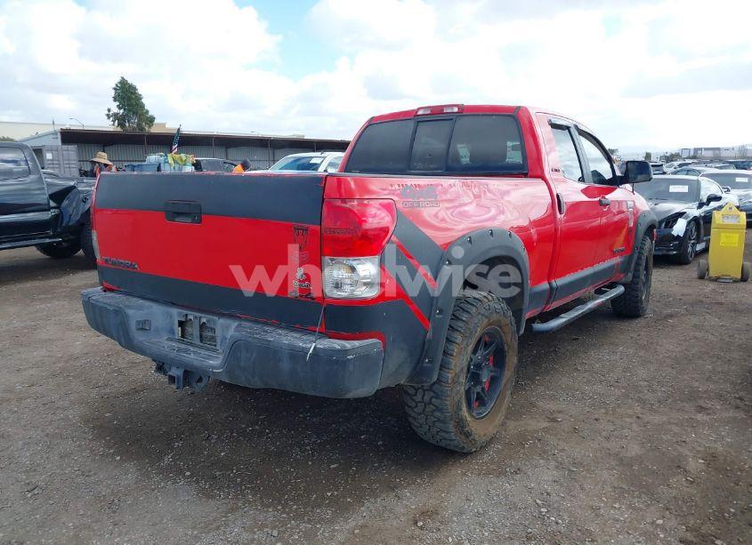 Photo 4 of 2008 Toyota Tundra BASE 5.7L V8 (VIN 5TFBV54158X042189)