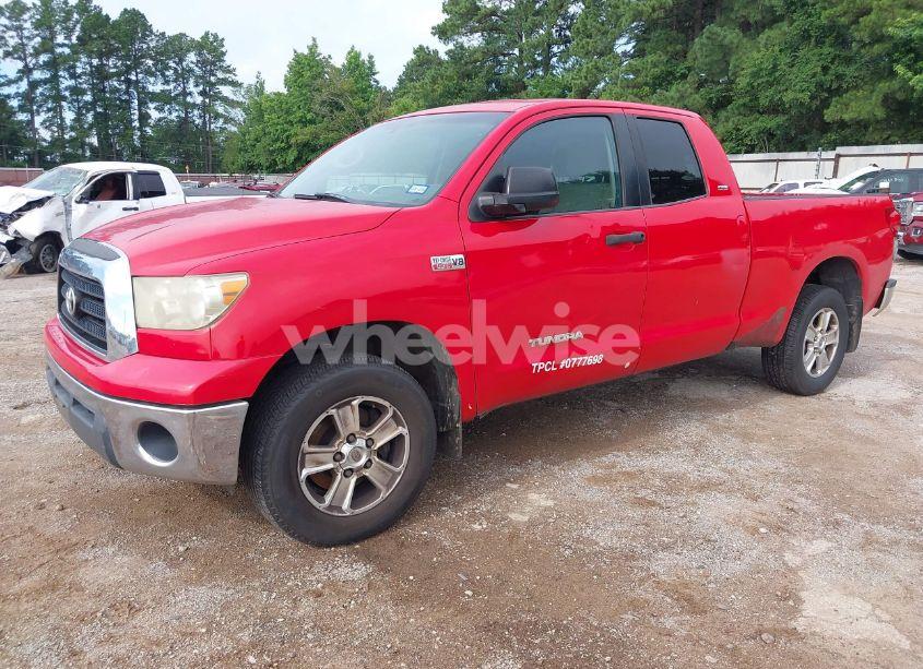 Photo 2 of 2007 Toyota Tundra SR5 5.7L V8 (VIN 5TFBV54177X025179)
