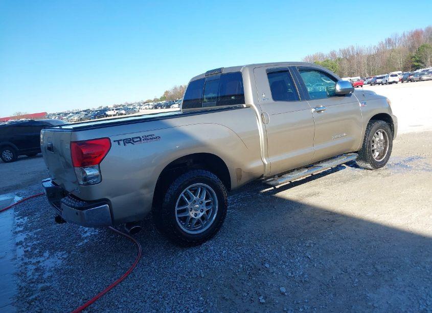 Photo 4 of 2007 Toyota Tundra LIMITED 5.7L V8 (VIN 5TFBV58167X004642)