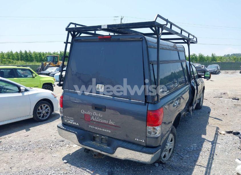 Photo 4 of 2008 Toyota Tundra BASE 5.7L V8 (VIN 5TFCV54198X005988)