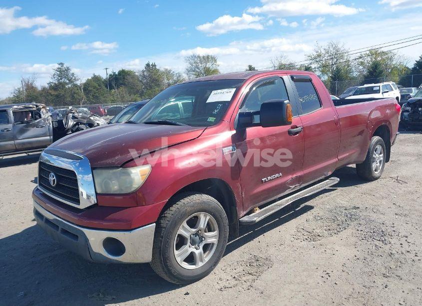 Photo 2 of 2008 Toyota Tundra BASE 5.7L V8 (VIN 5TFCV541X8X007023)