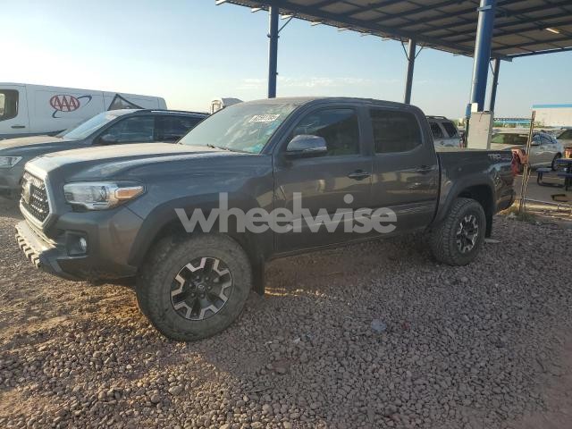 2019 TOYOTA TACOMA DOUBLE CAB (VIN 5TFCZ5AN0KX187924) main photo