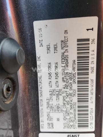 Photo 5 of 2017 TOYOTA TACOMA DOUBLE CAB N/A (VIN 5TFCZ5AN4HX065382)