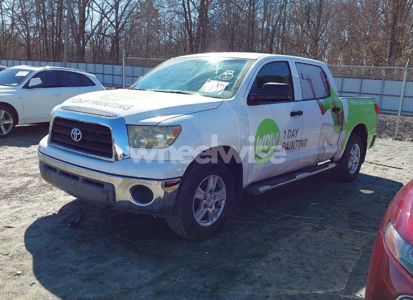 Photo 2 of 2008 Toyota Tundra BASE 5.7L V8 (VIN 5TFEV54108X056756)